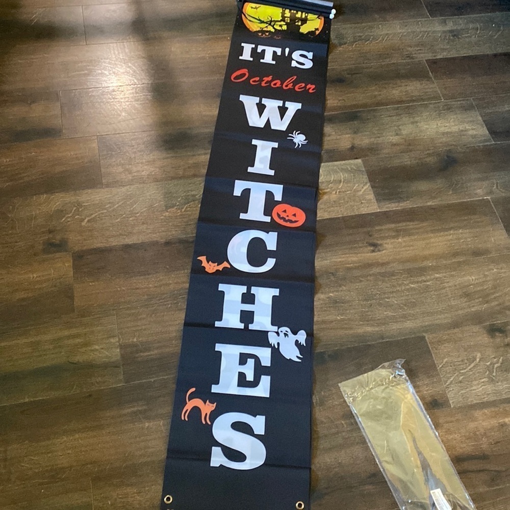 Halloween outdoor banner new